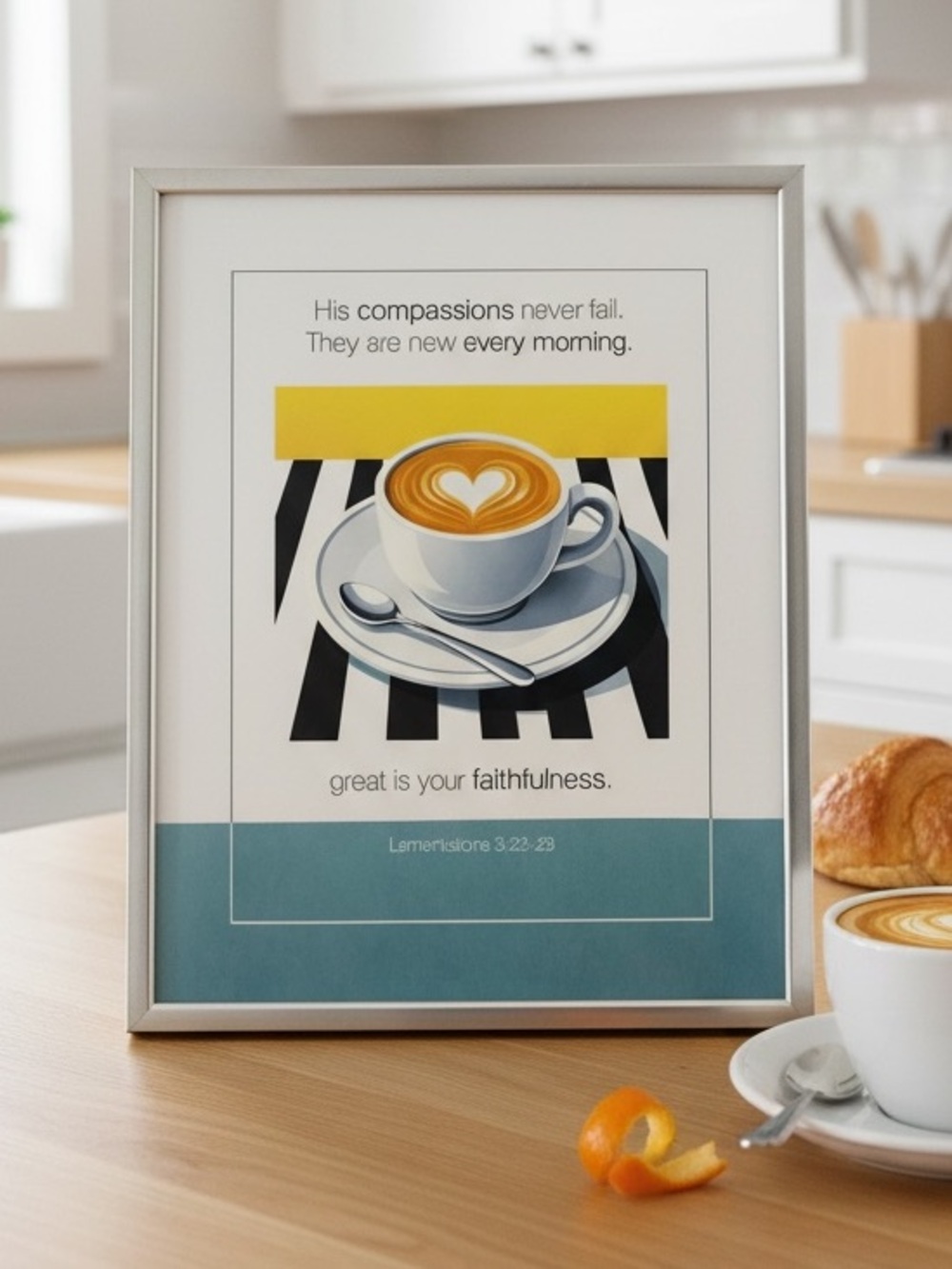 DDS Art Print, 8x10, Bible Verse, Paper Print, Unframed, Modern Series